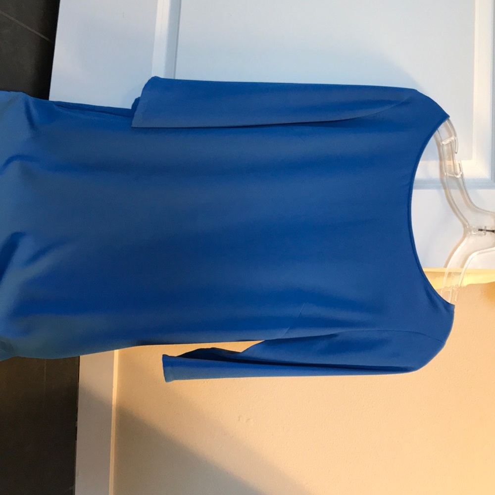 Blue dress